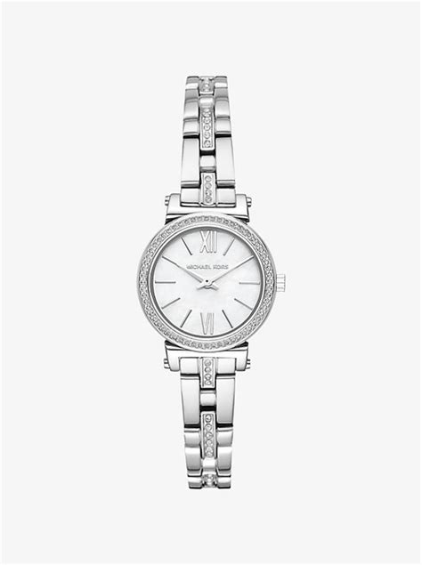 schlafuhr sofie michael kors|Petite Sofie Pavé Silver.